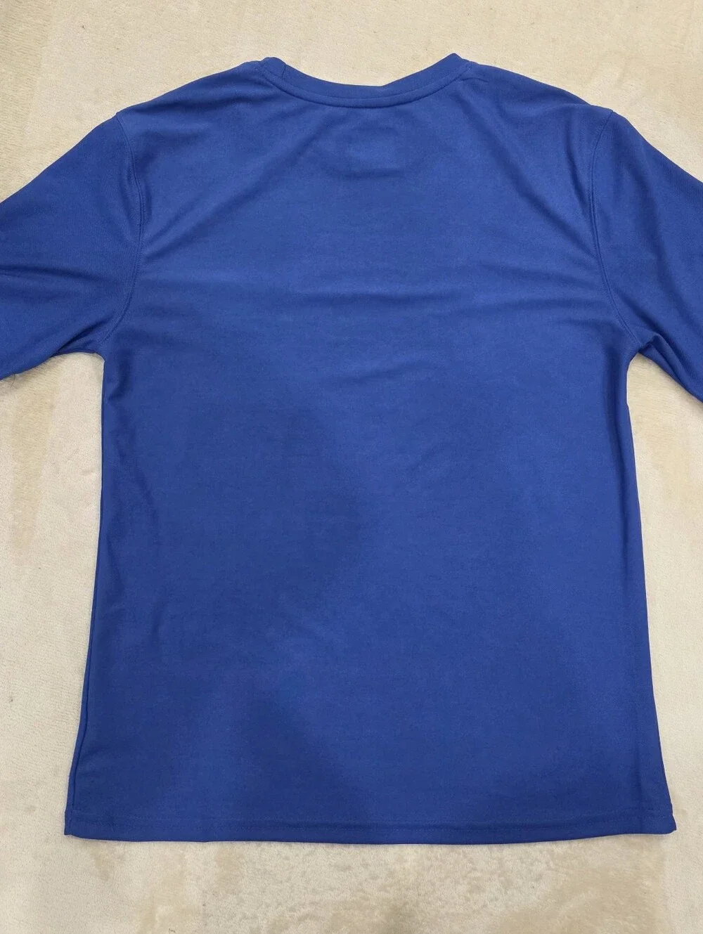 Wrangler T-Shirt Men's Small Blue Workwear Short Sleeve With Pocket Crew Neck - Picture 9 of 9